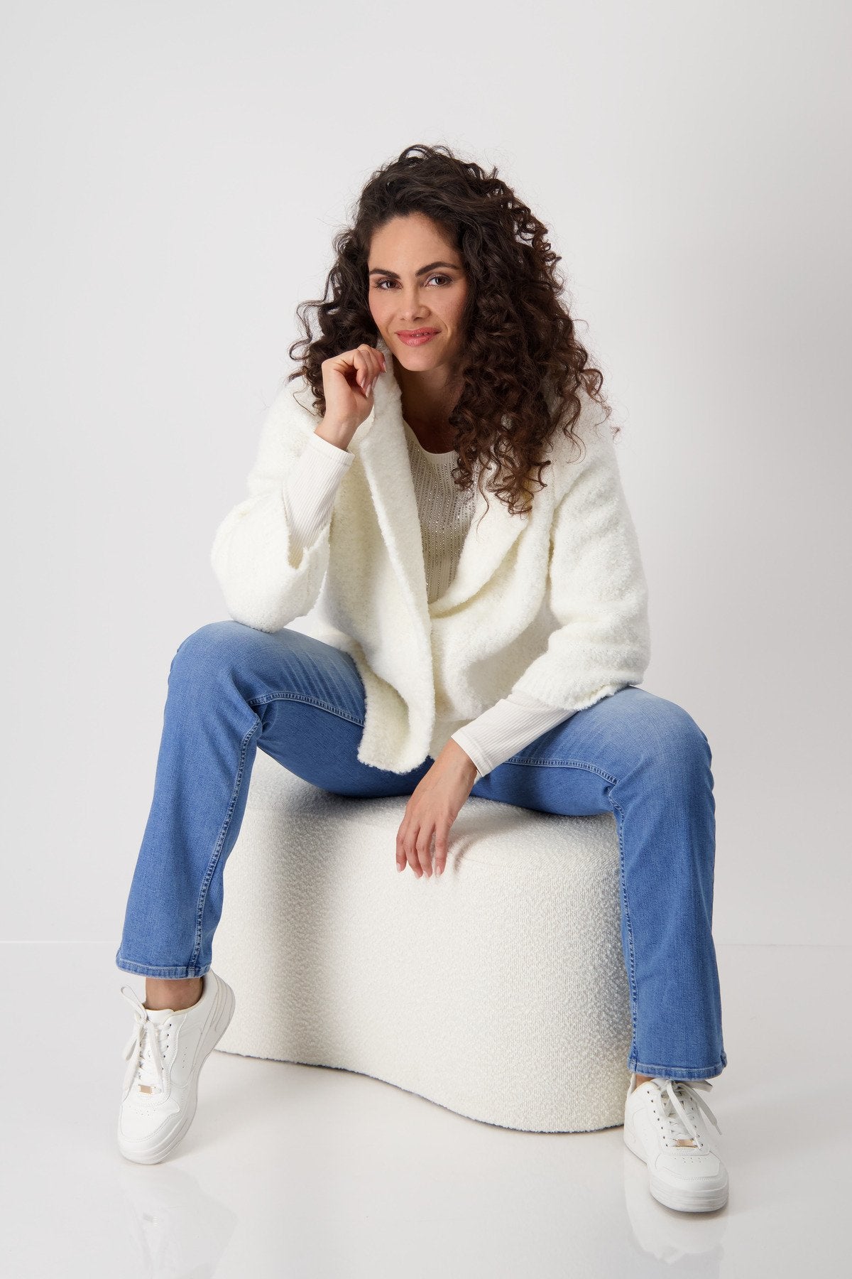 Strickjacke (Marshmallow)