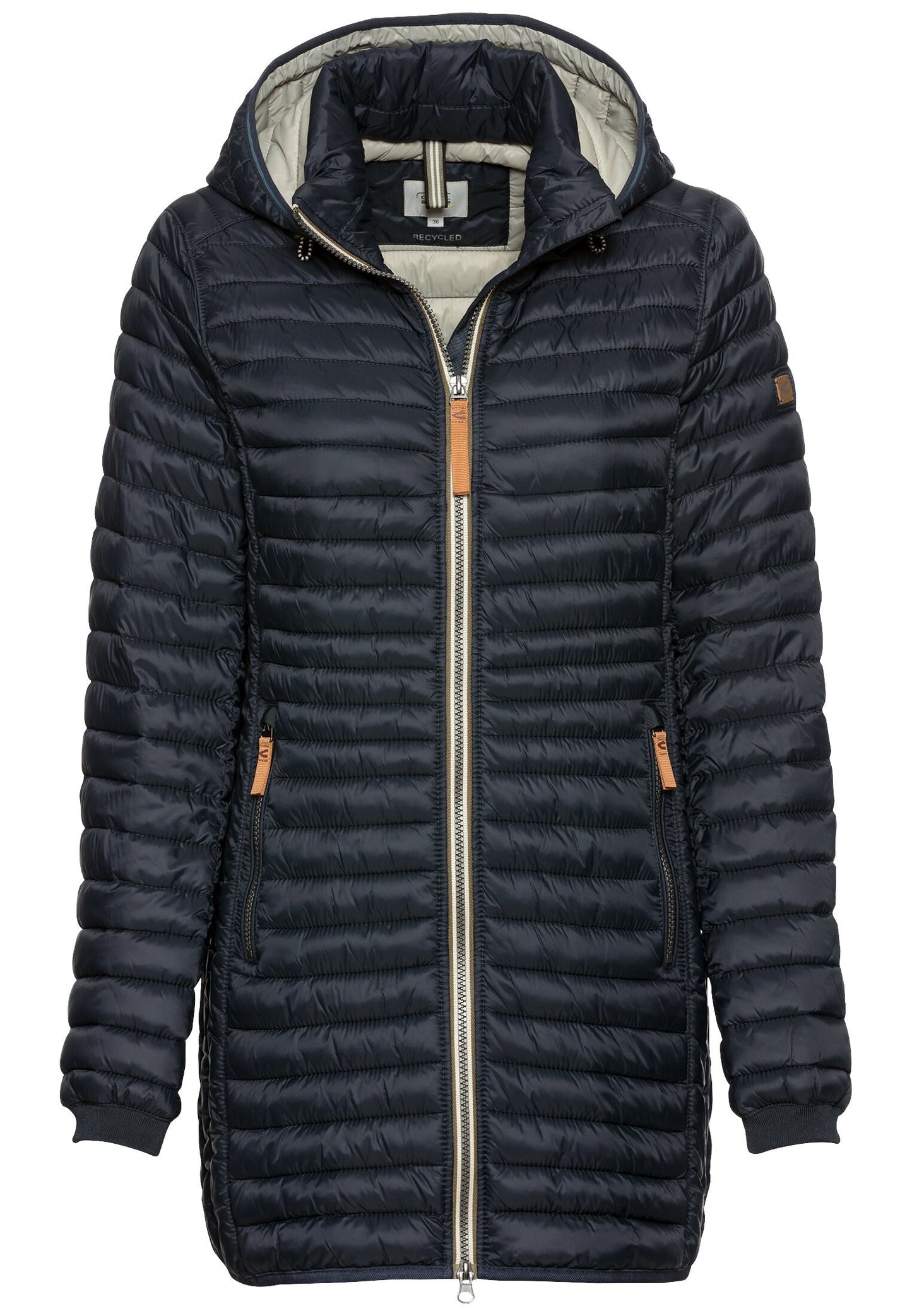 Steppjacke aus recyceltem Polyamid (Navy)