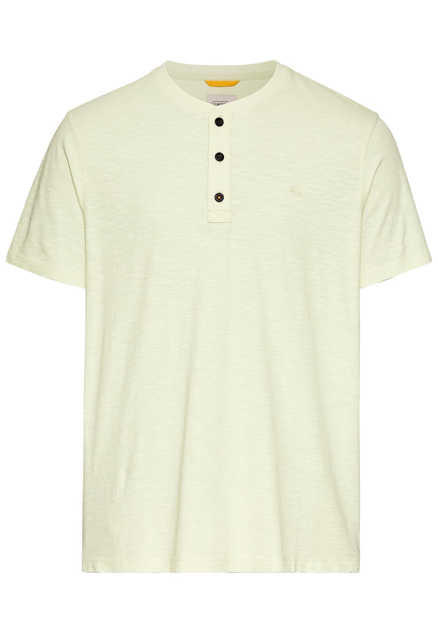 Kurzarm Henley aus Organic Cotton (Pale Mint)