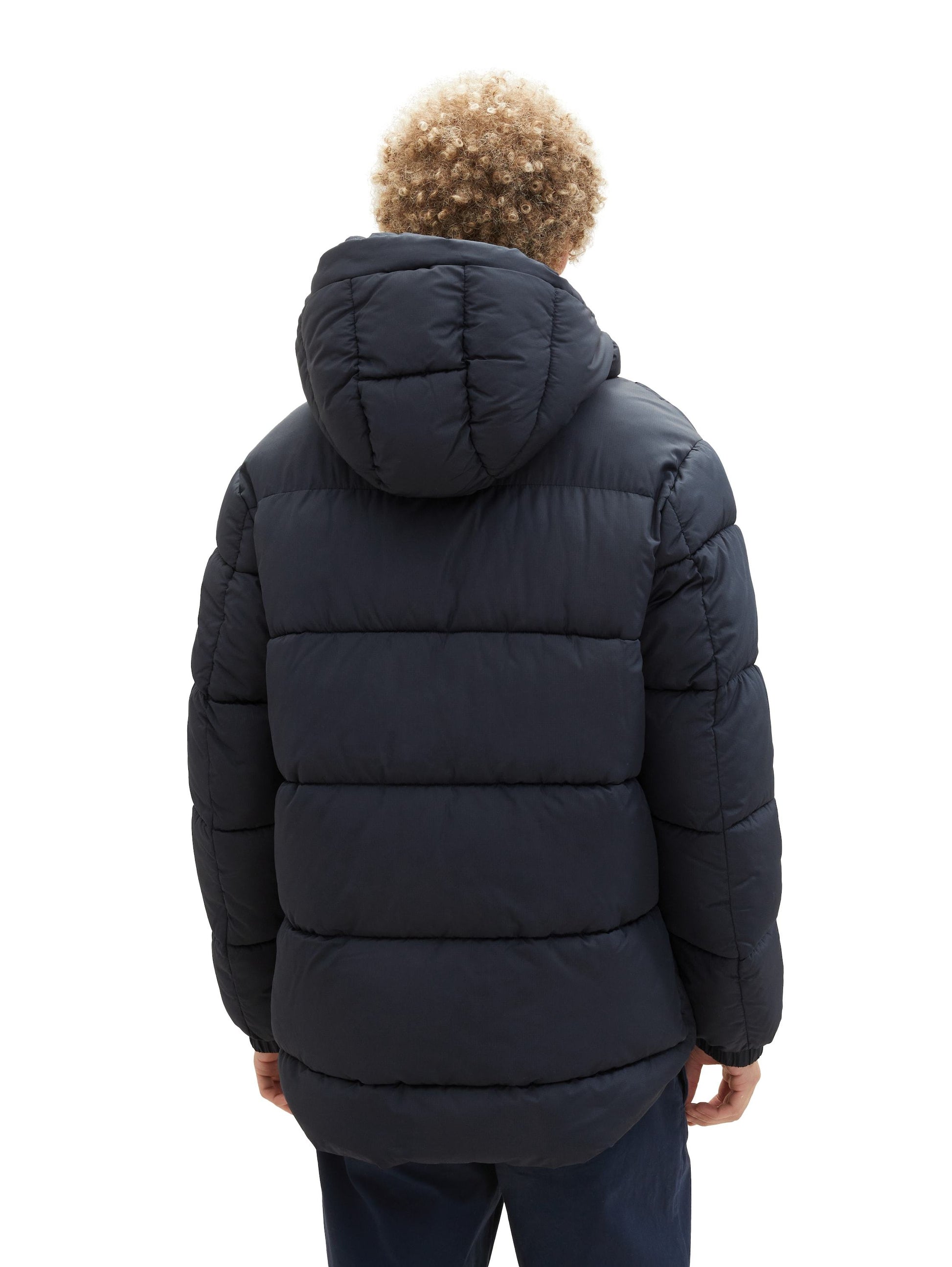 Pufferjacke mit recyceltem Polyester (Black)