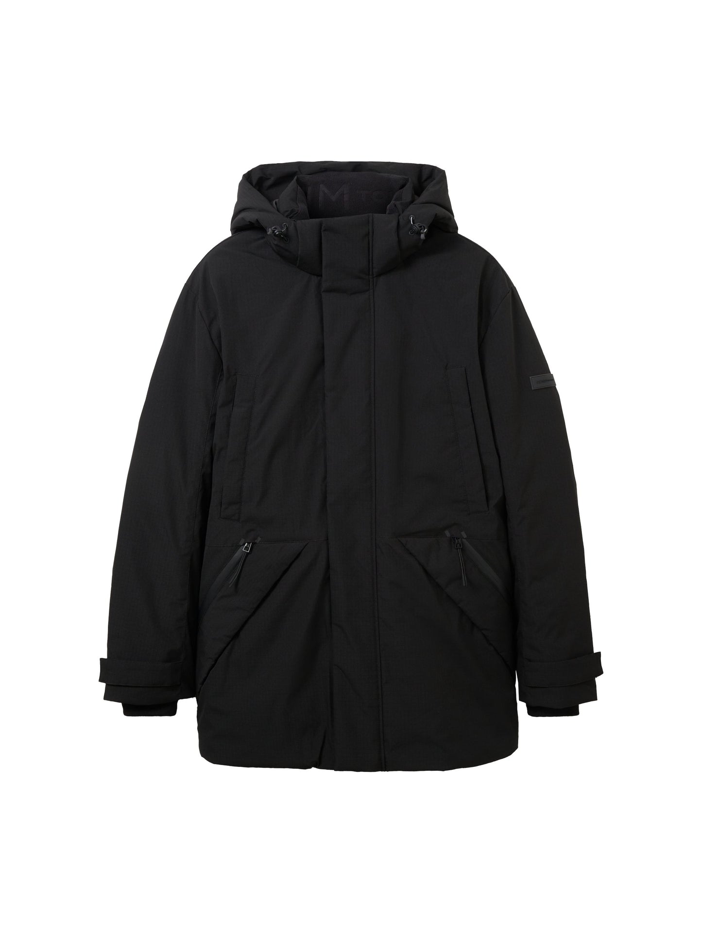 Parka mit abnehmbarer Kapuze (Black)