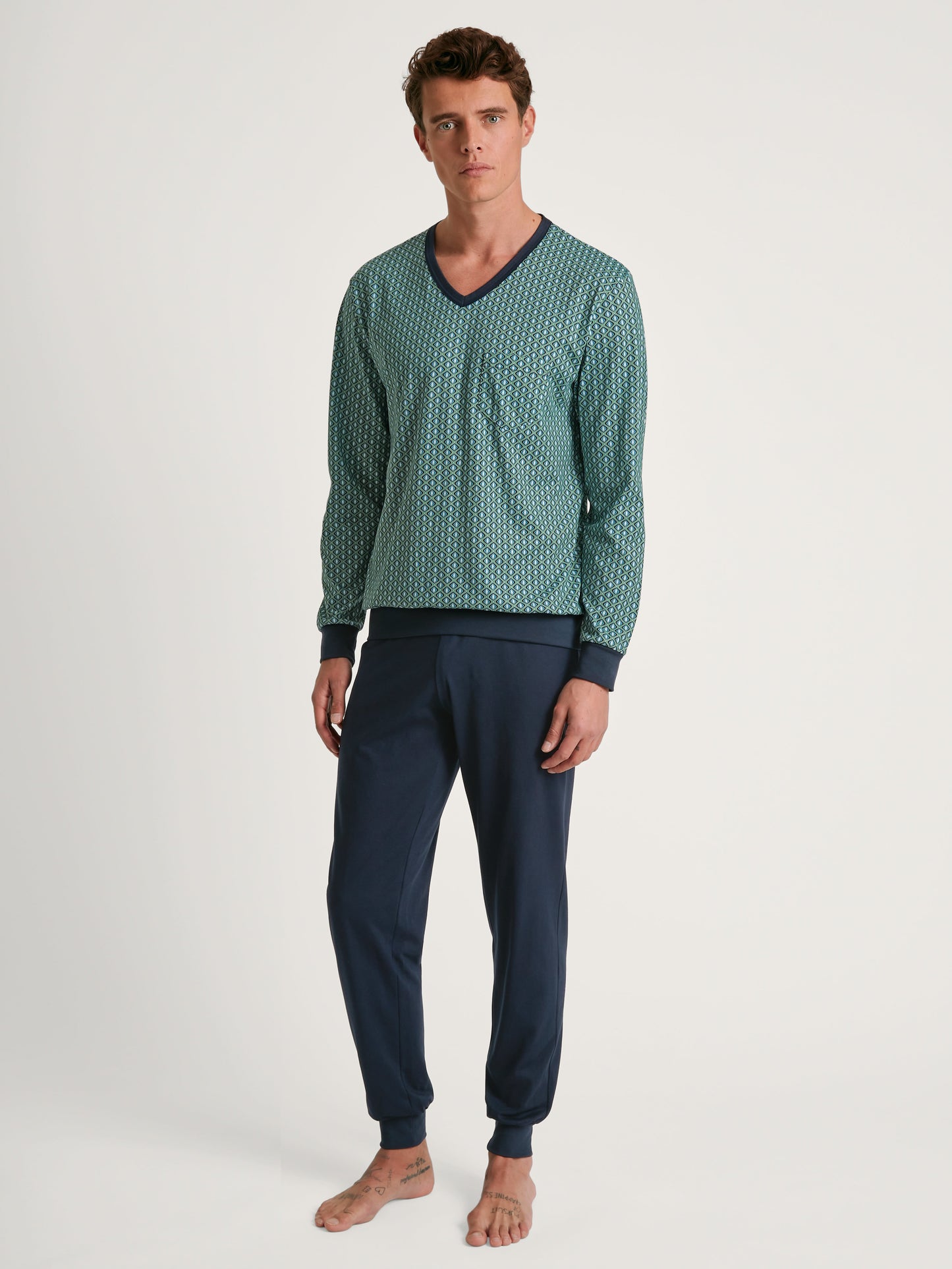 HERREN Pyjama (Stone Green)