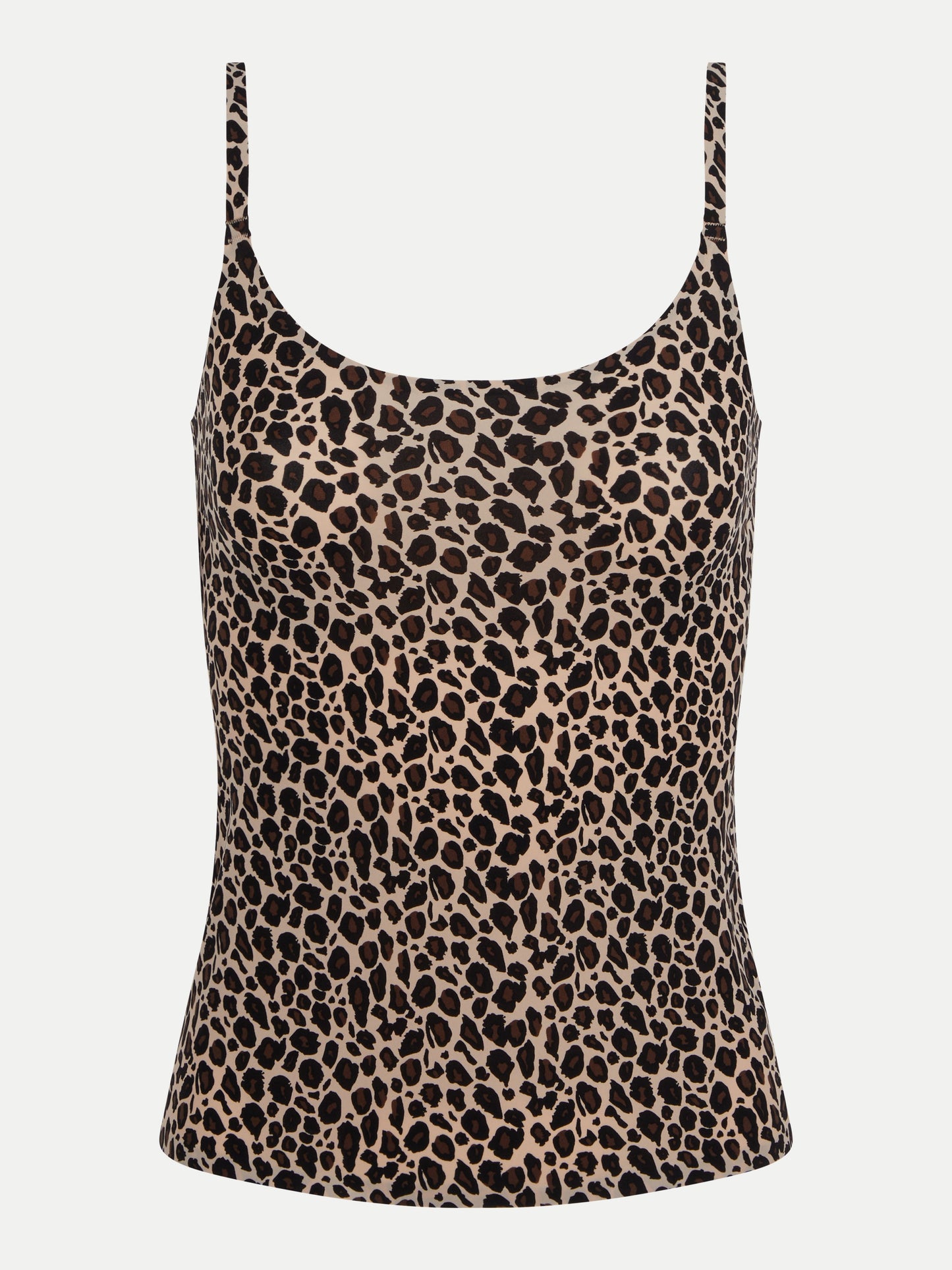 SOFTSTRETCH Top mit Spaghettiträgern (0oz Leopard Print)