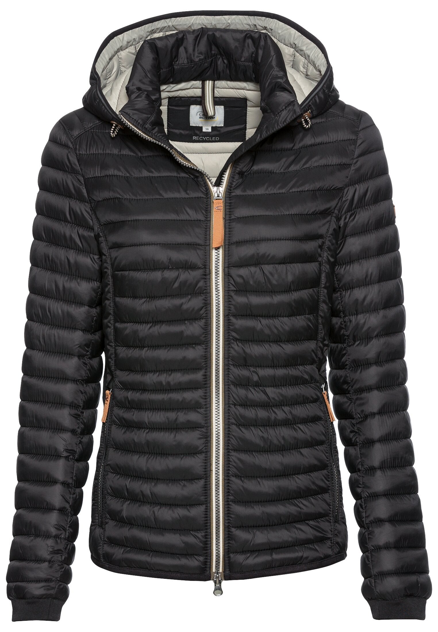 Leichte Steppjacke aus recyceltem Polyamid (Black)