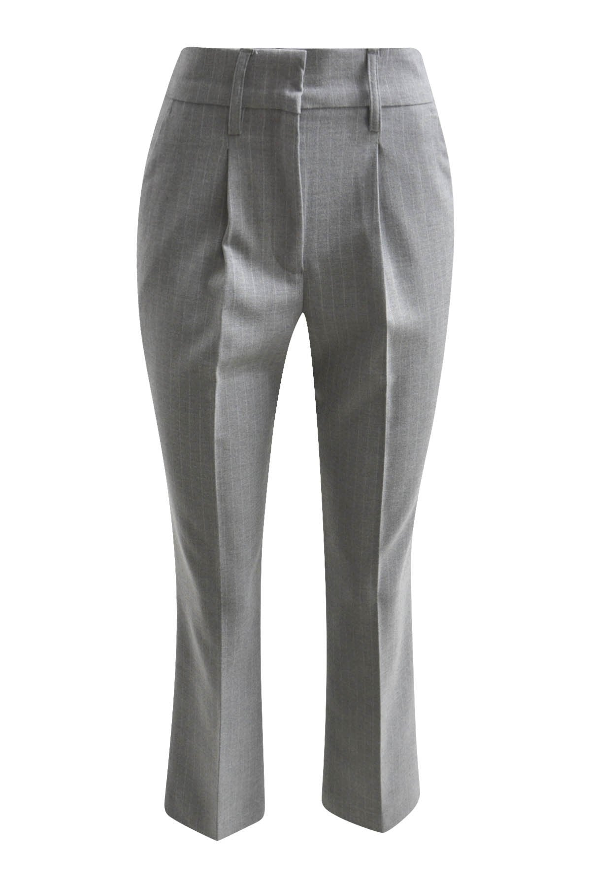 Pinstripe Pants (Cement Print)