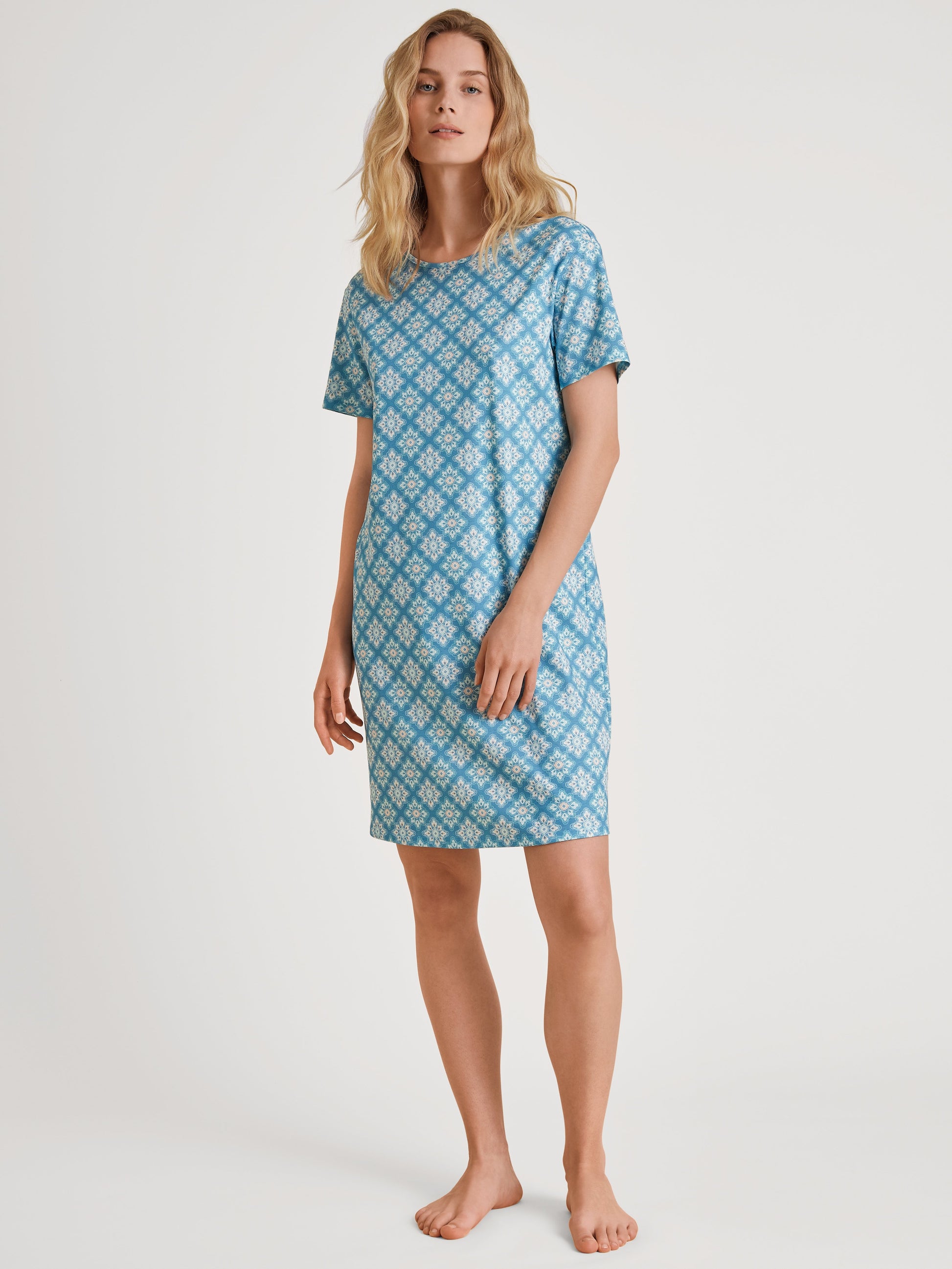 DAMEN Sleepshirt (Niagara Blue)