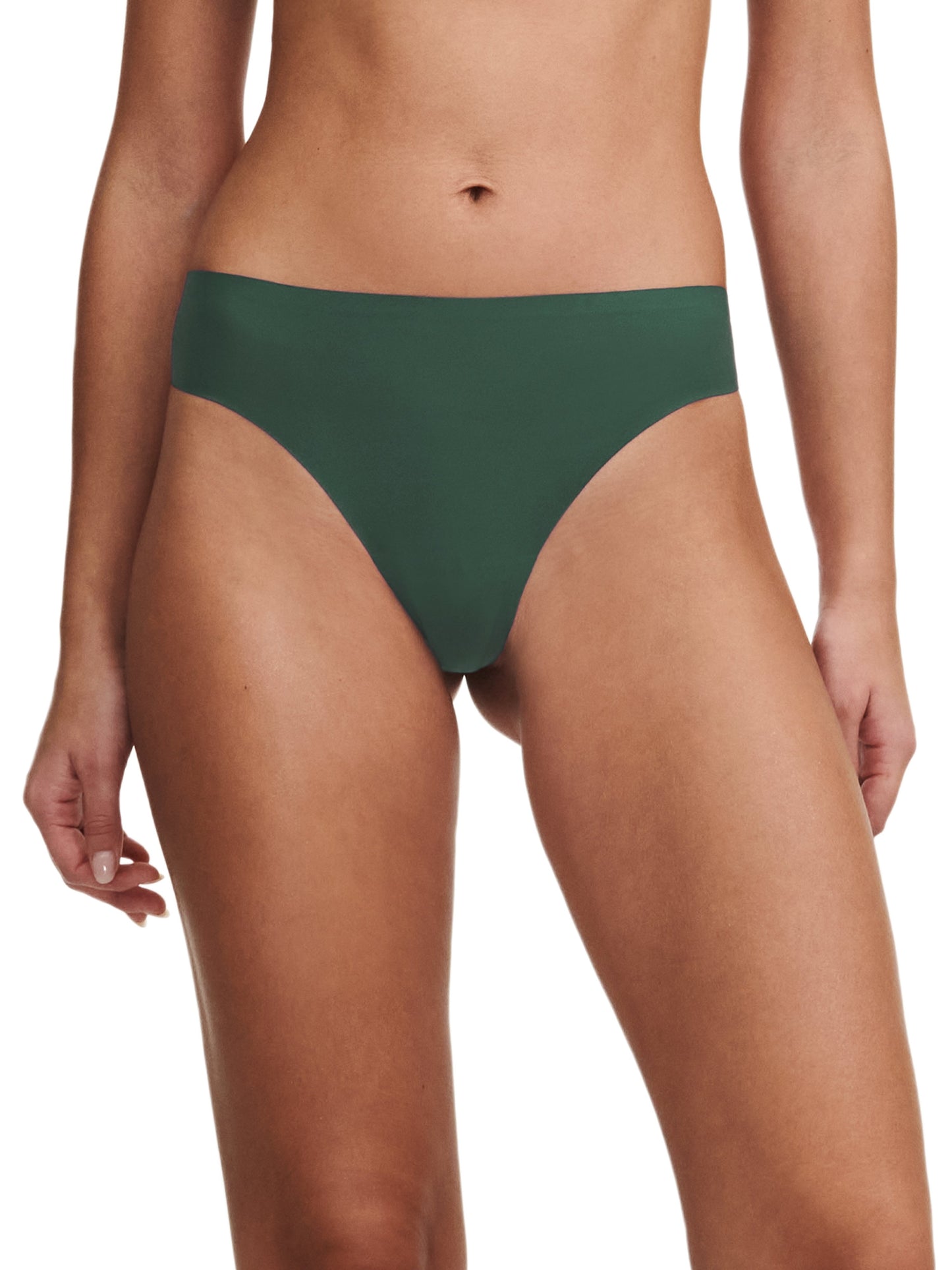 SOFTSTRETCH Tanga mit Spitze (00r Empire Green)