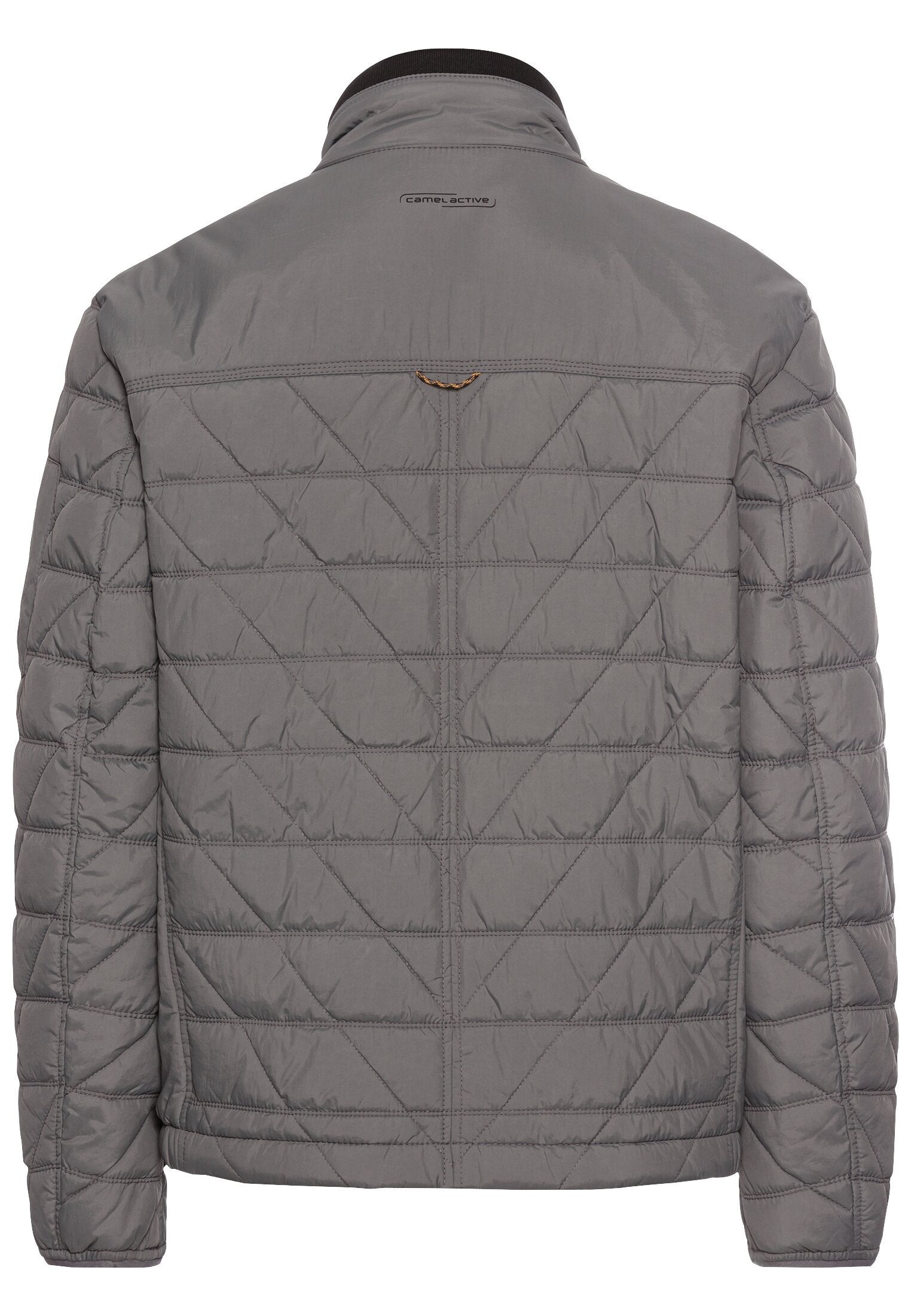 Steppblouson mit Stehkragen (Rock Grey)