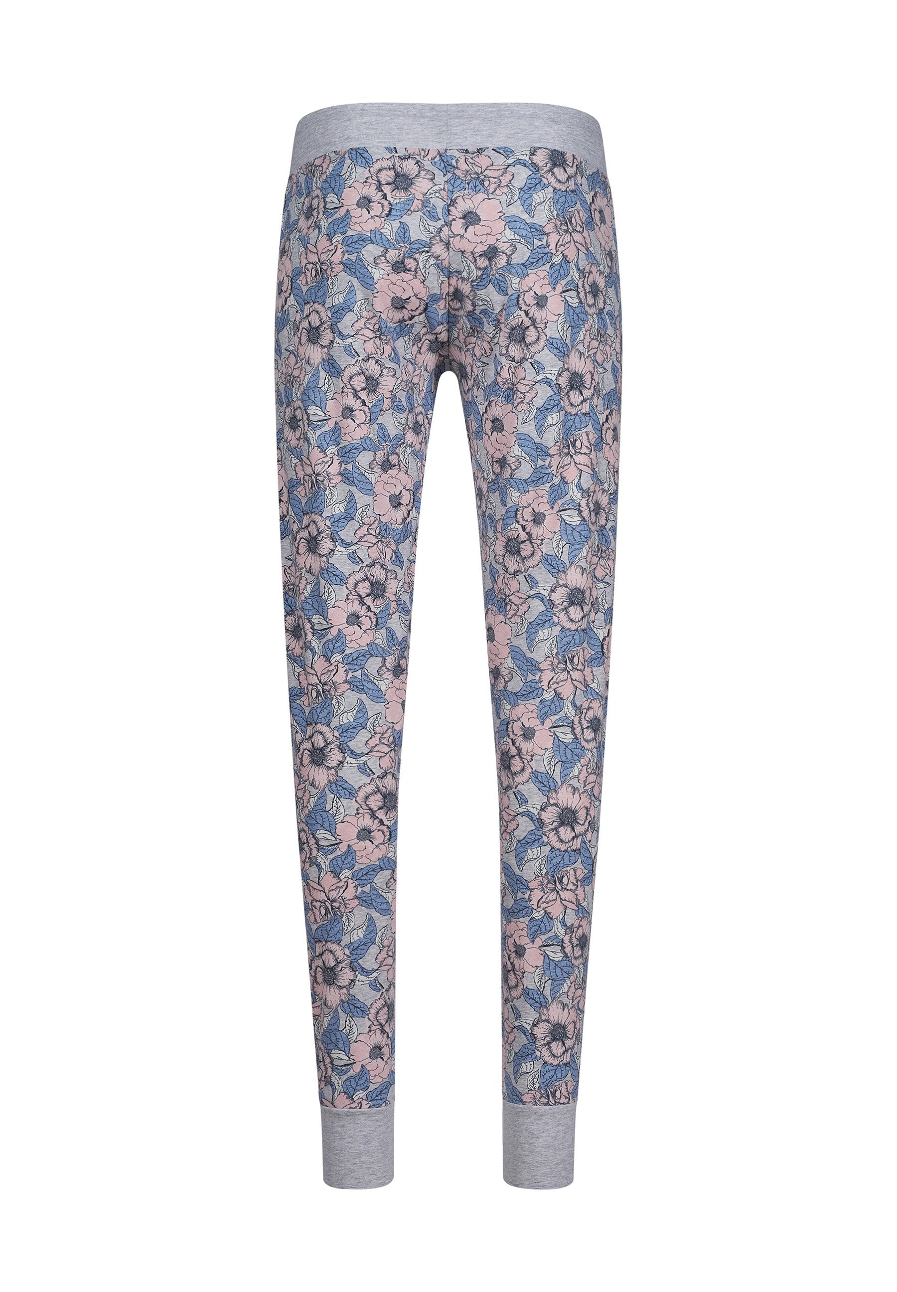 Skiny Damen Hose lang Night In Mix & Match (Melange Flowers)