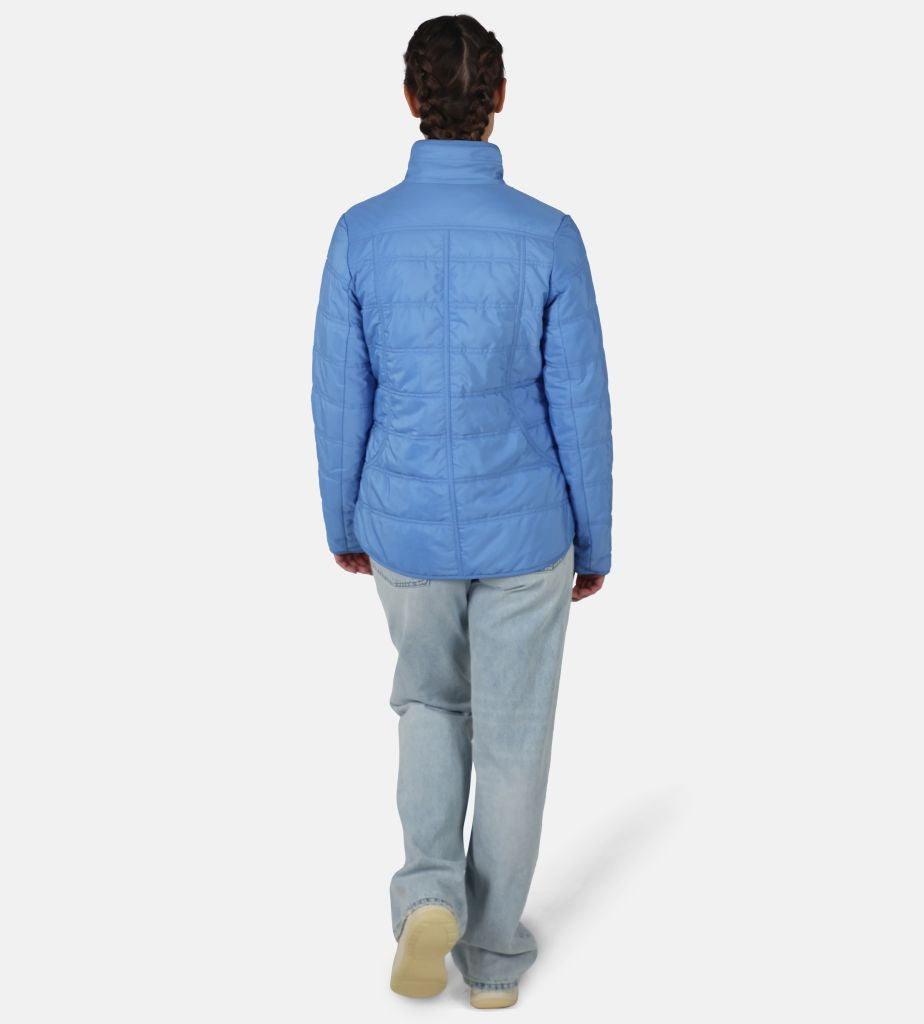 Steppjacke (Hellblau/aqua)