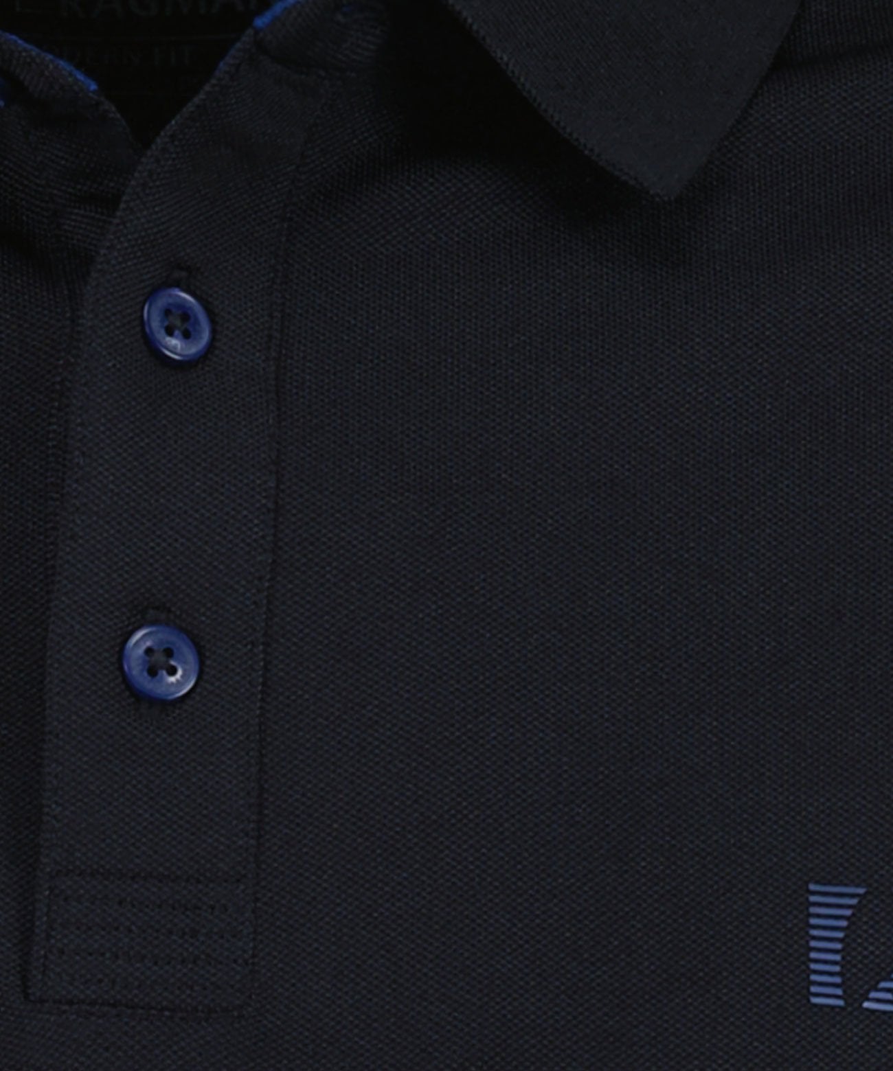 Uni-Polo keep dry, modern fit (Schwarz)