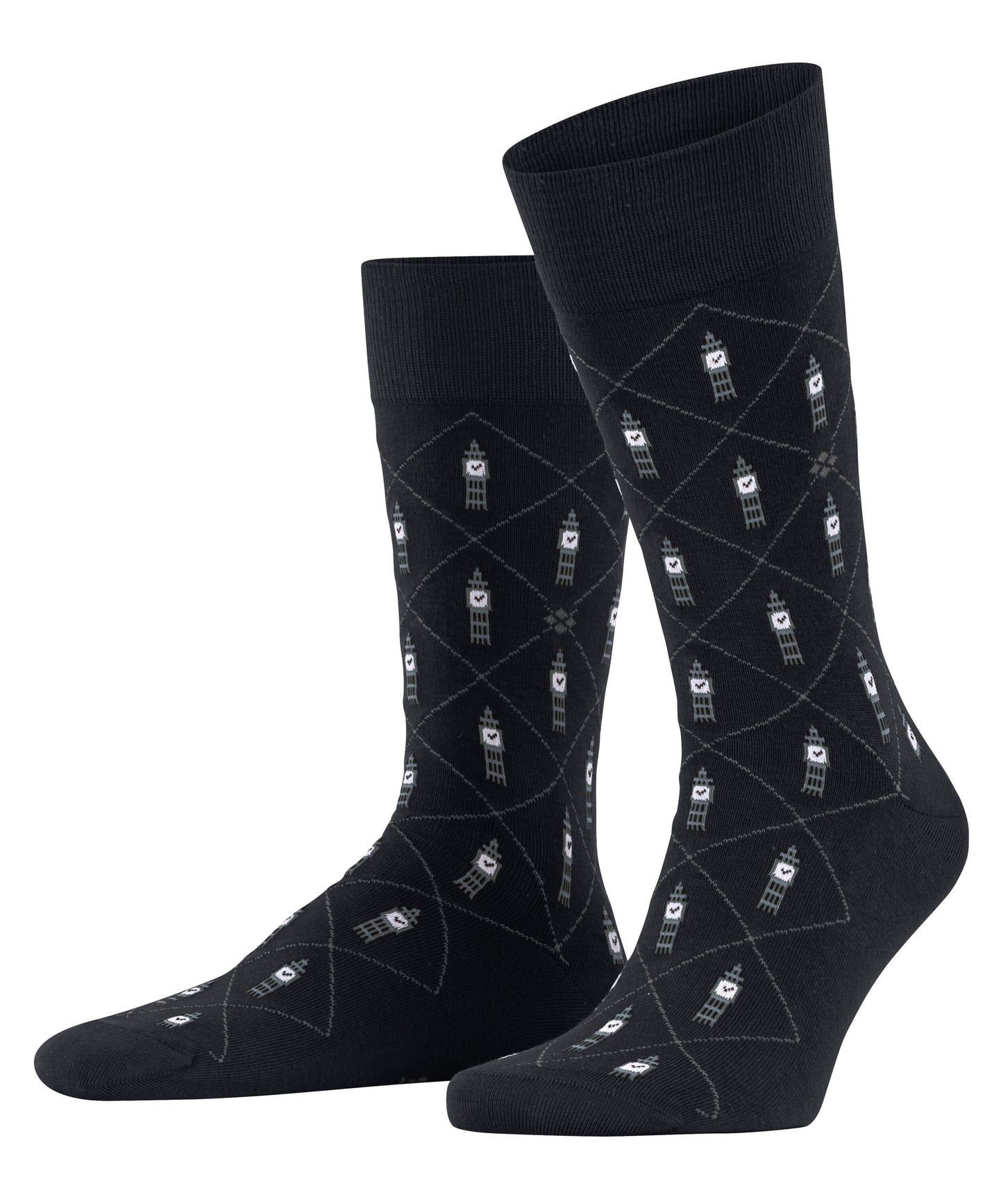 Burlington Big Ben Herren Socken (Black)