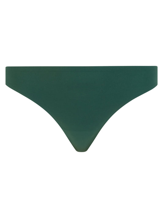 SOFTSTRETCH Tanga mit Spitze (00r Empire Green)