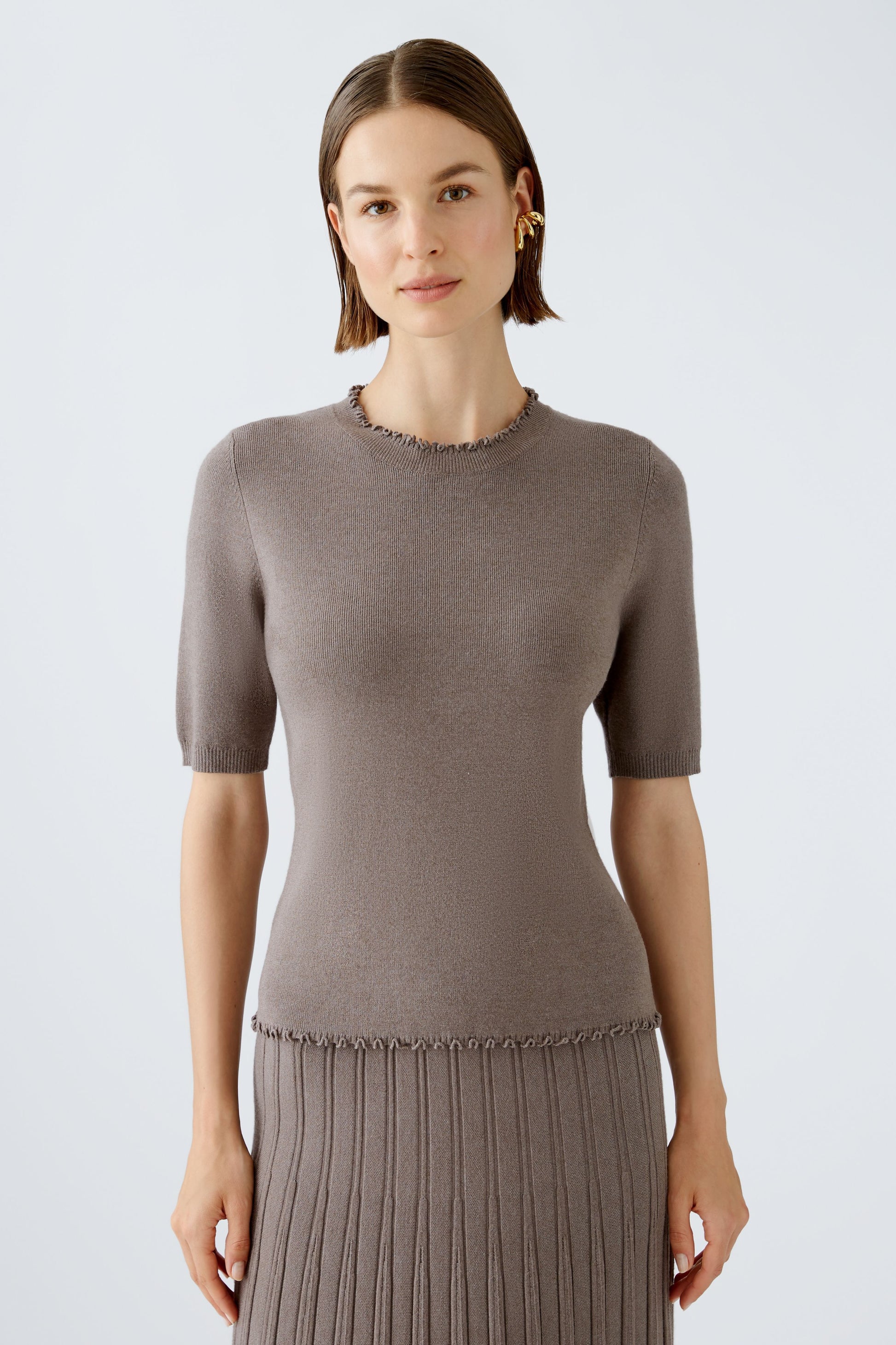 Pullover Viskosemischung (Smoky Taupe)