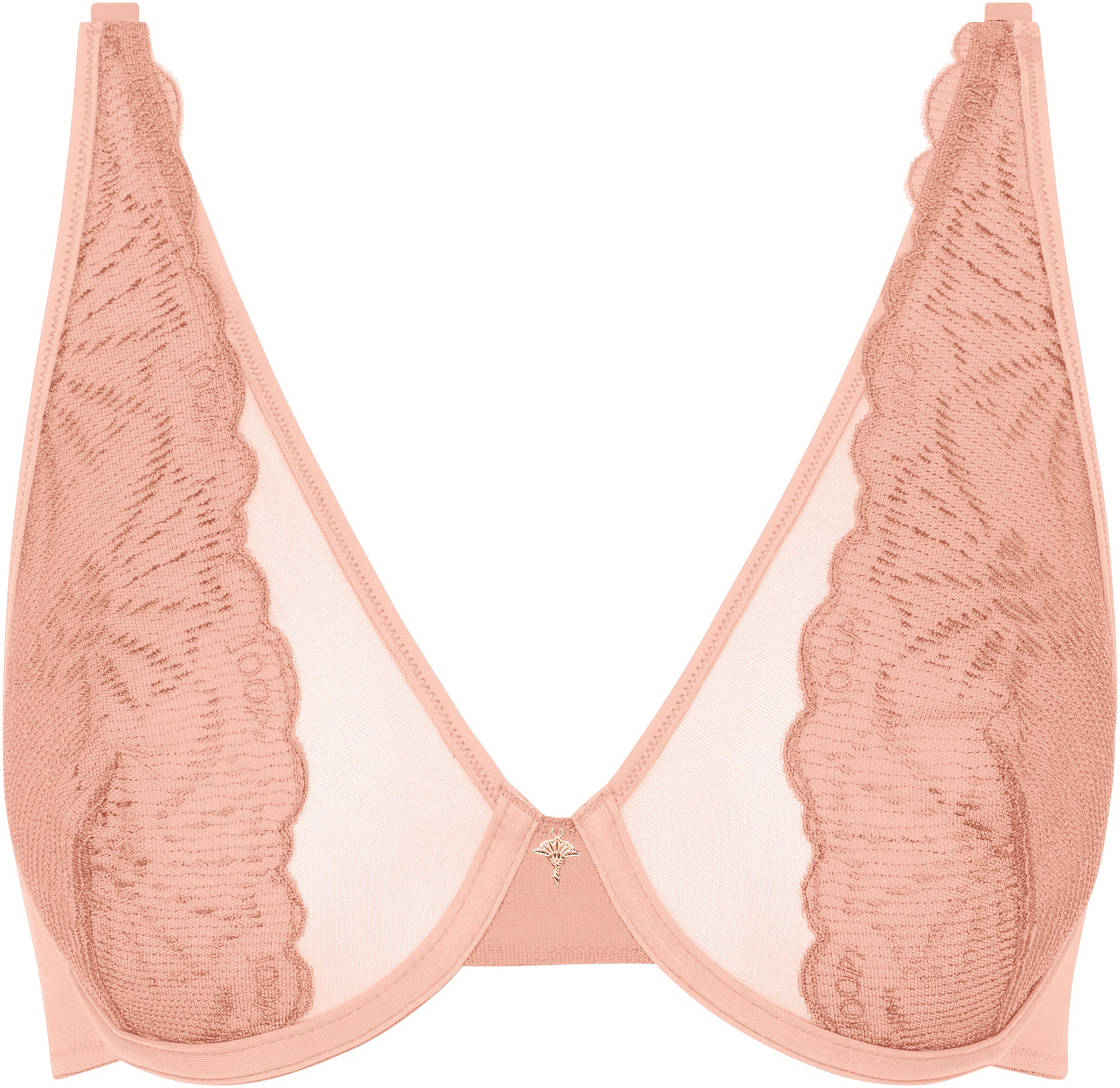 Underwired bra (Apricot/blush)