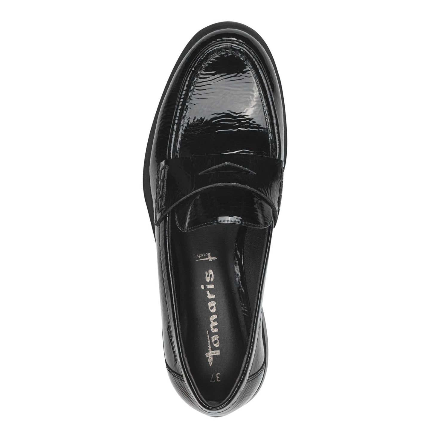 Slipper (Black Patent)