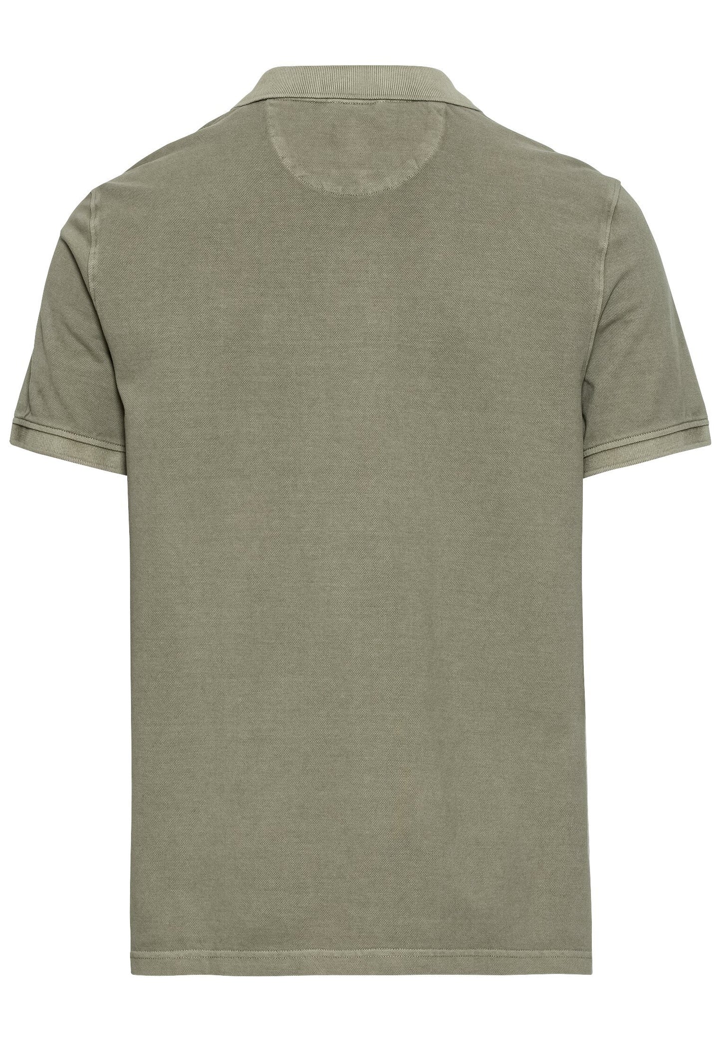 Piqué Poloshirt aus zertifiziertem Organic Cotton (Khaki)