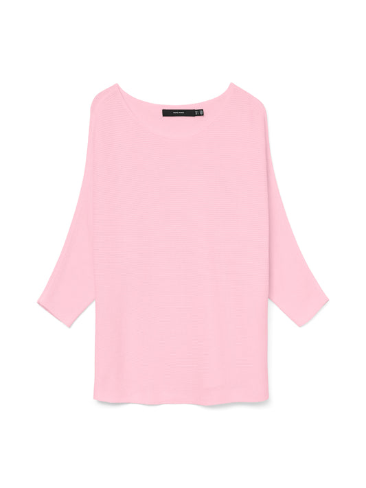 Vmnora 3/4 Boatneck Blouse  Noos (Pink-a-boo)