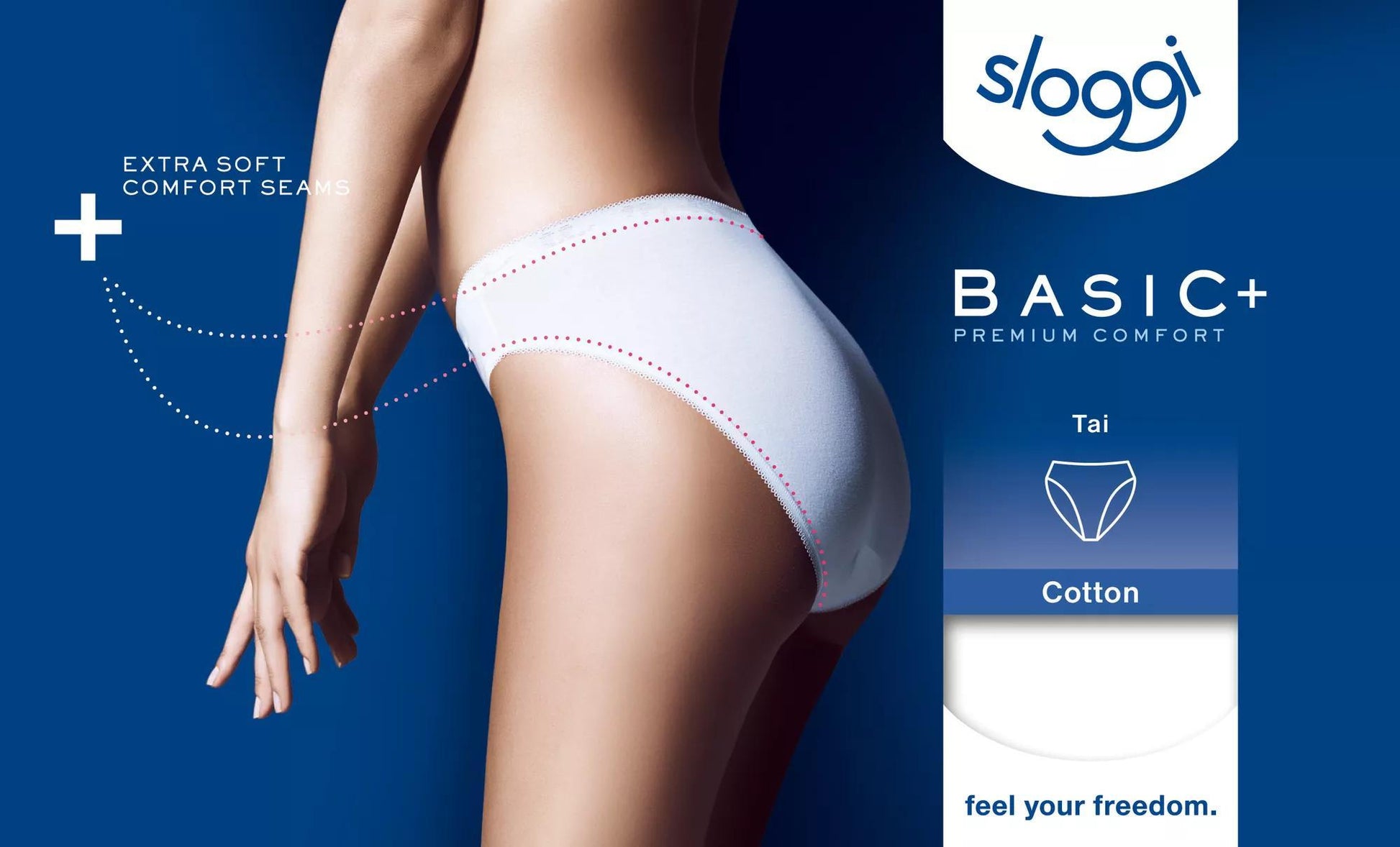 sloggi Basic+ Tai (White)