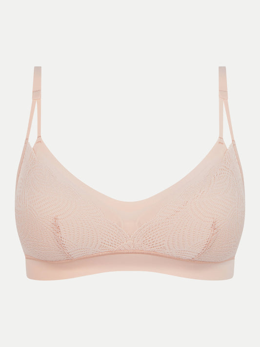 SOFTSTRETCH Bralette mit Spitze (01n Beige Dore)