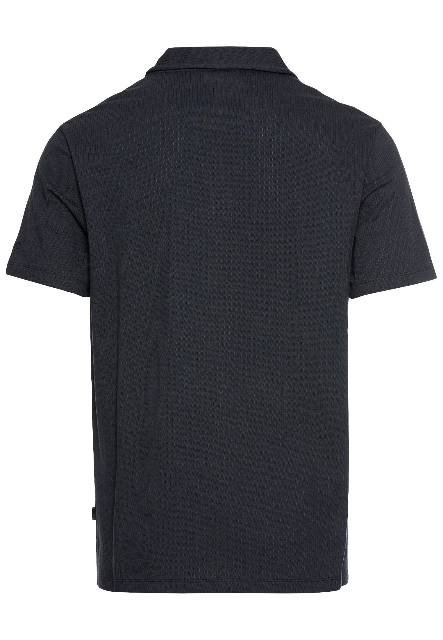 Kurzarm Poloshirt mit Brusttasche (Dark Navy)