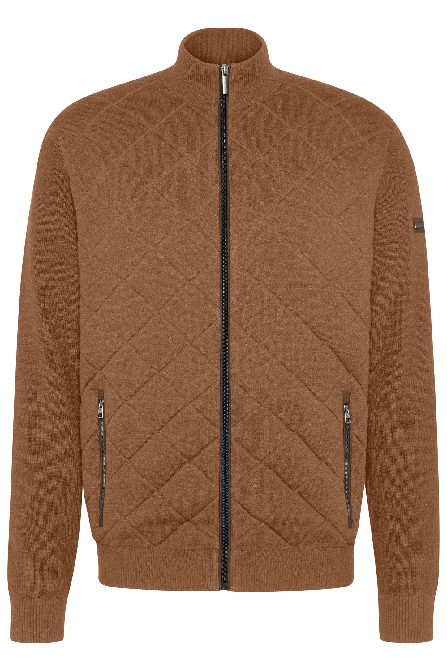 Herren Strickjacke (Cognac)