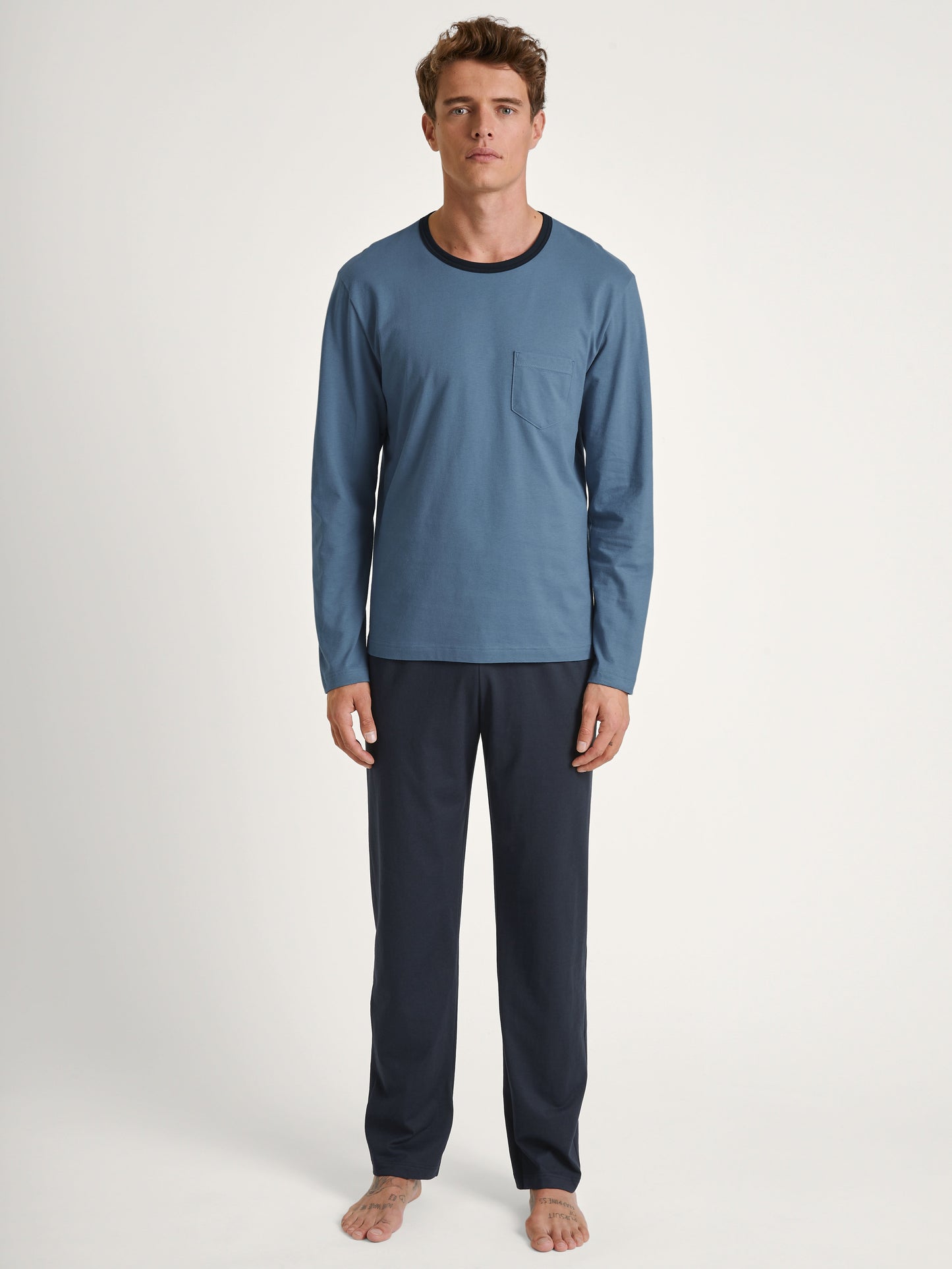 HERREN Pyjama (Coronet Blue)