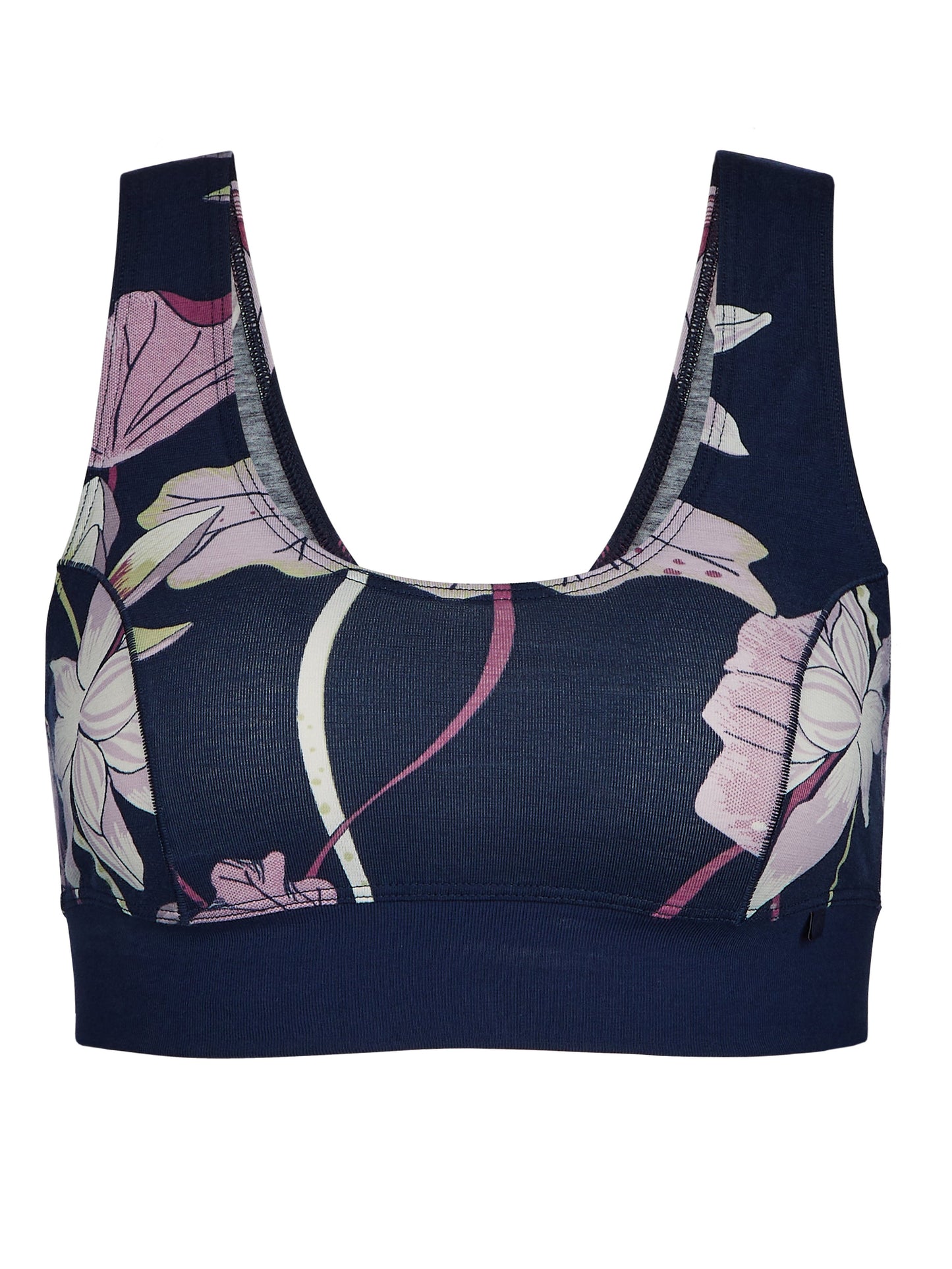 Bustier mit Softbund (Dark Blue Print)