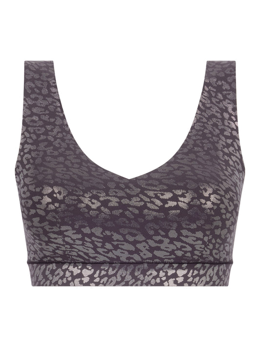 SOFTSTRETCH Bustier mit Soft Cups (Ink Shimmer Prin)