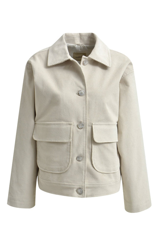 Corduroy Jacket (Cream)