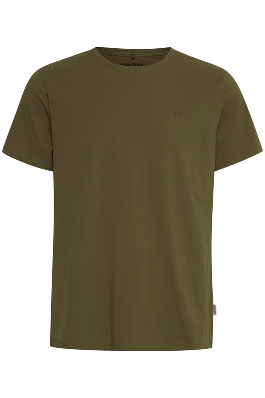 BHDINTON logo tee crew (Winter Moss)