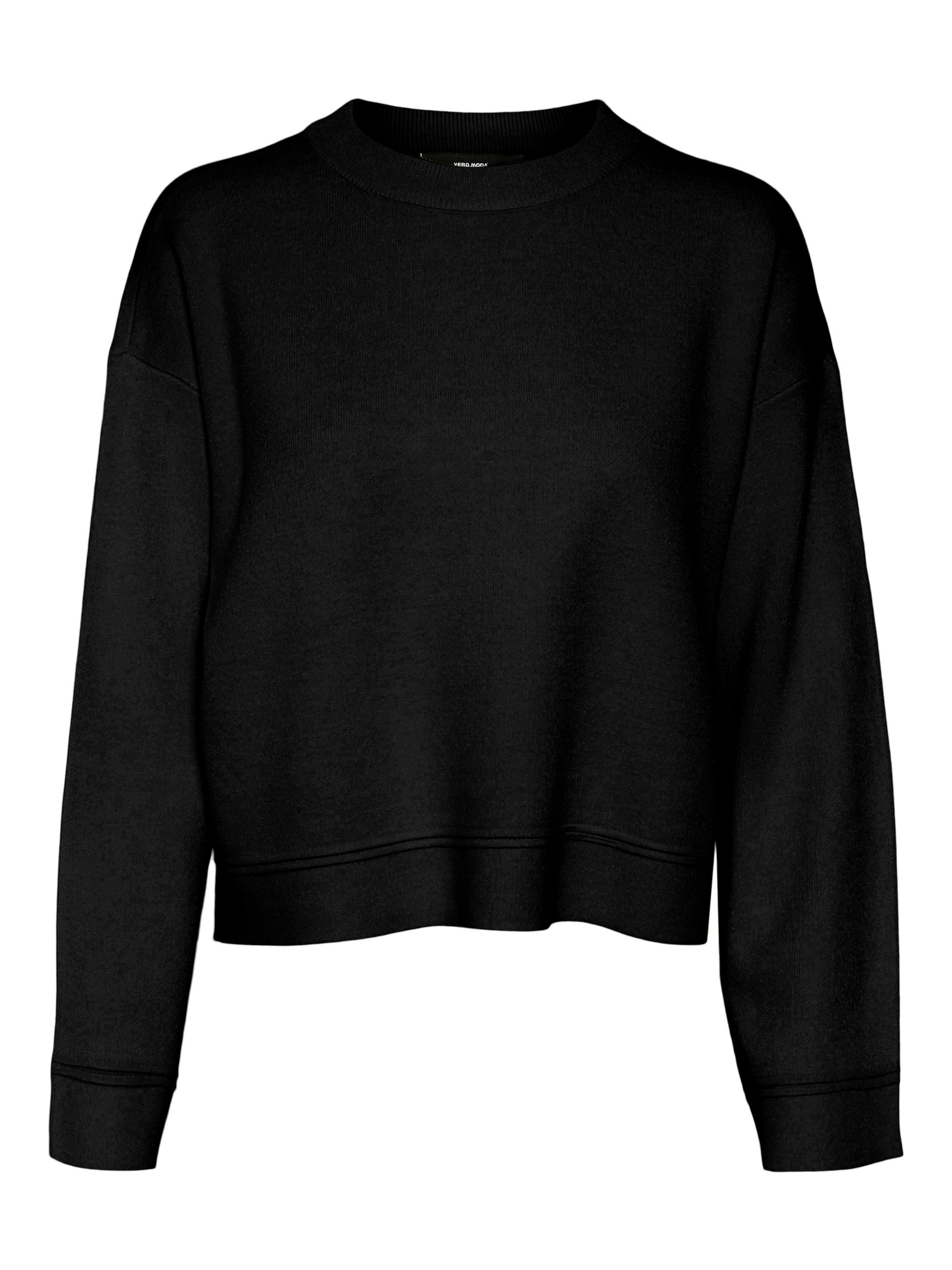 Vmgold Piping Ls O-neck Pullover Ga (Black)