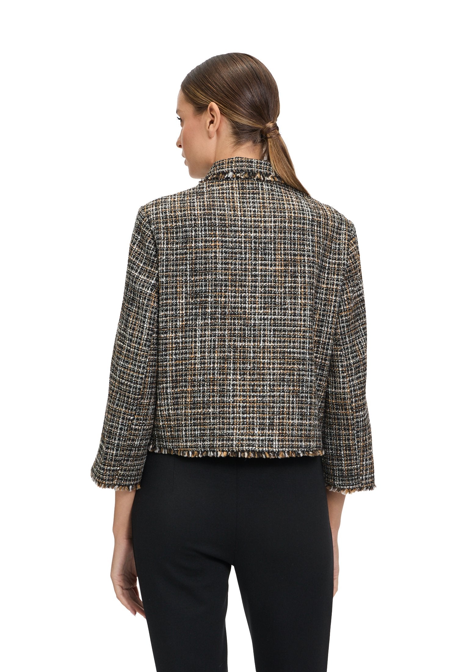 Casual-Blazer (Black/brown)