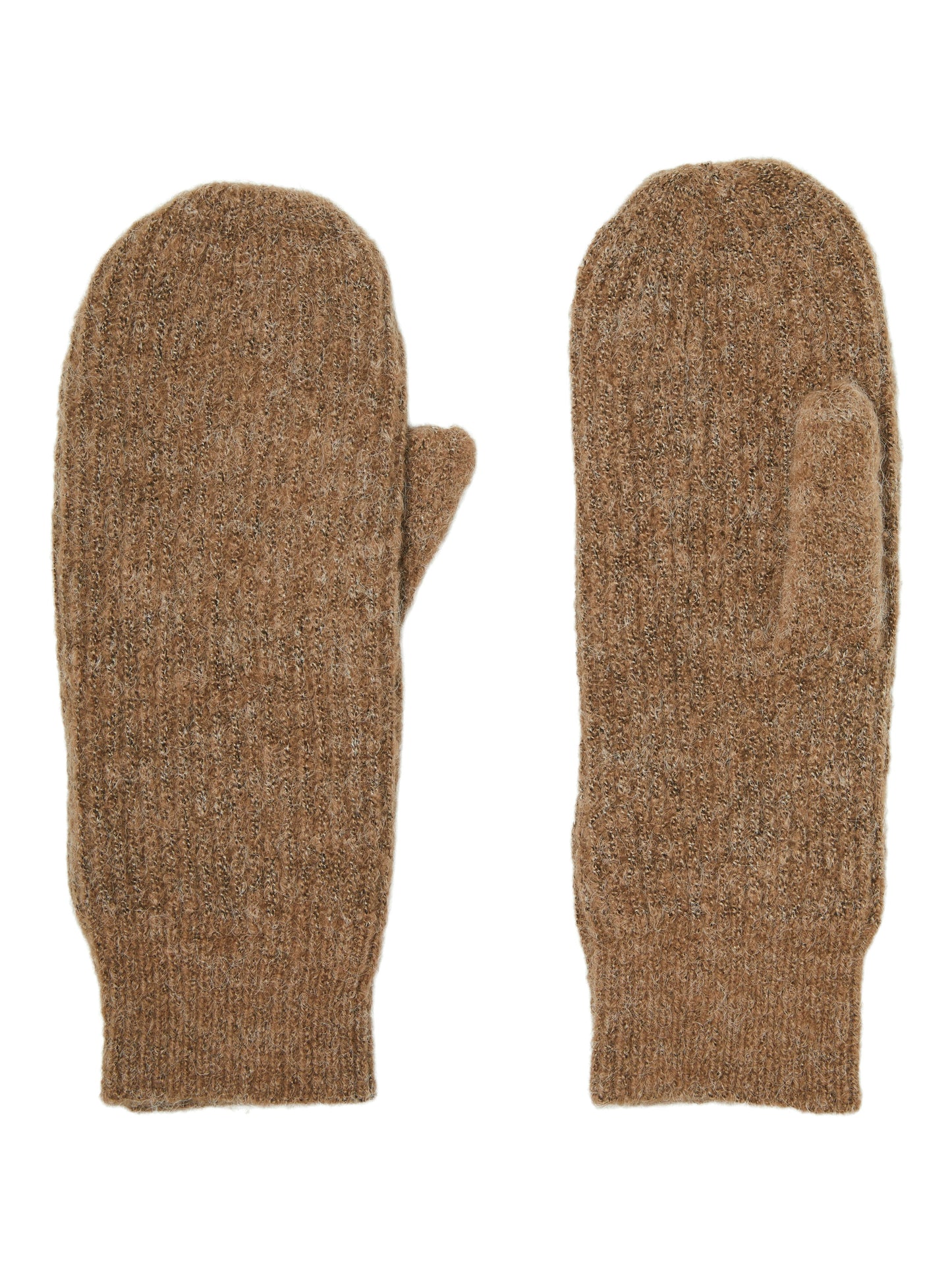 Vmgila Rib Mittens Noos (Brown Lent)