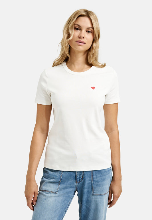 Basic T-Shirt Interlock (Offwhite)