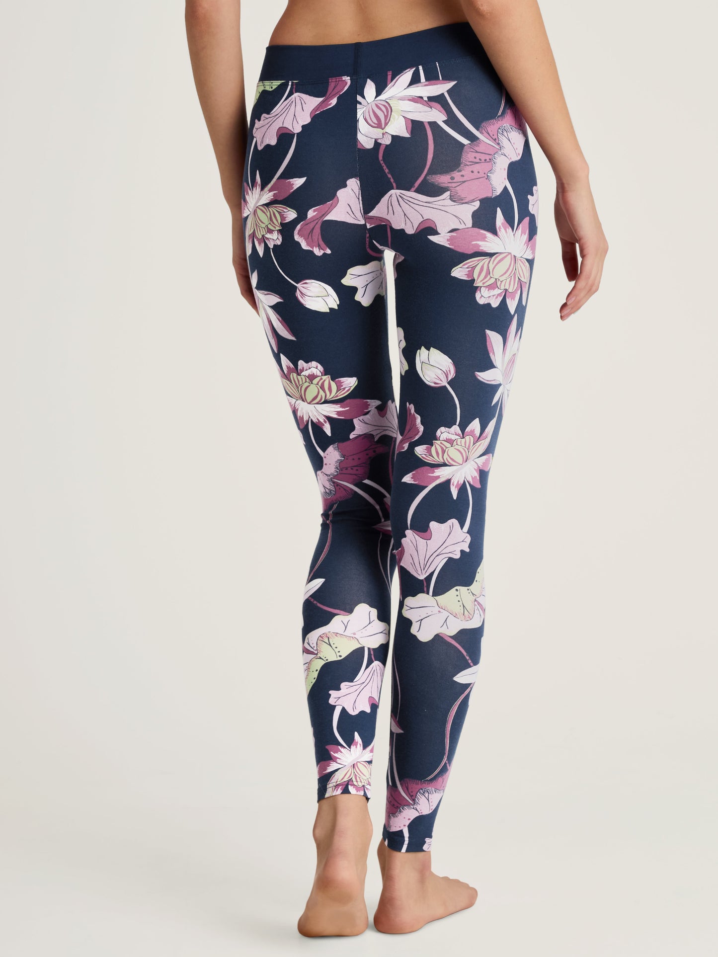 Leggings mit Softbund (Dark Blue Print)