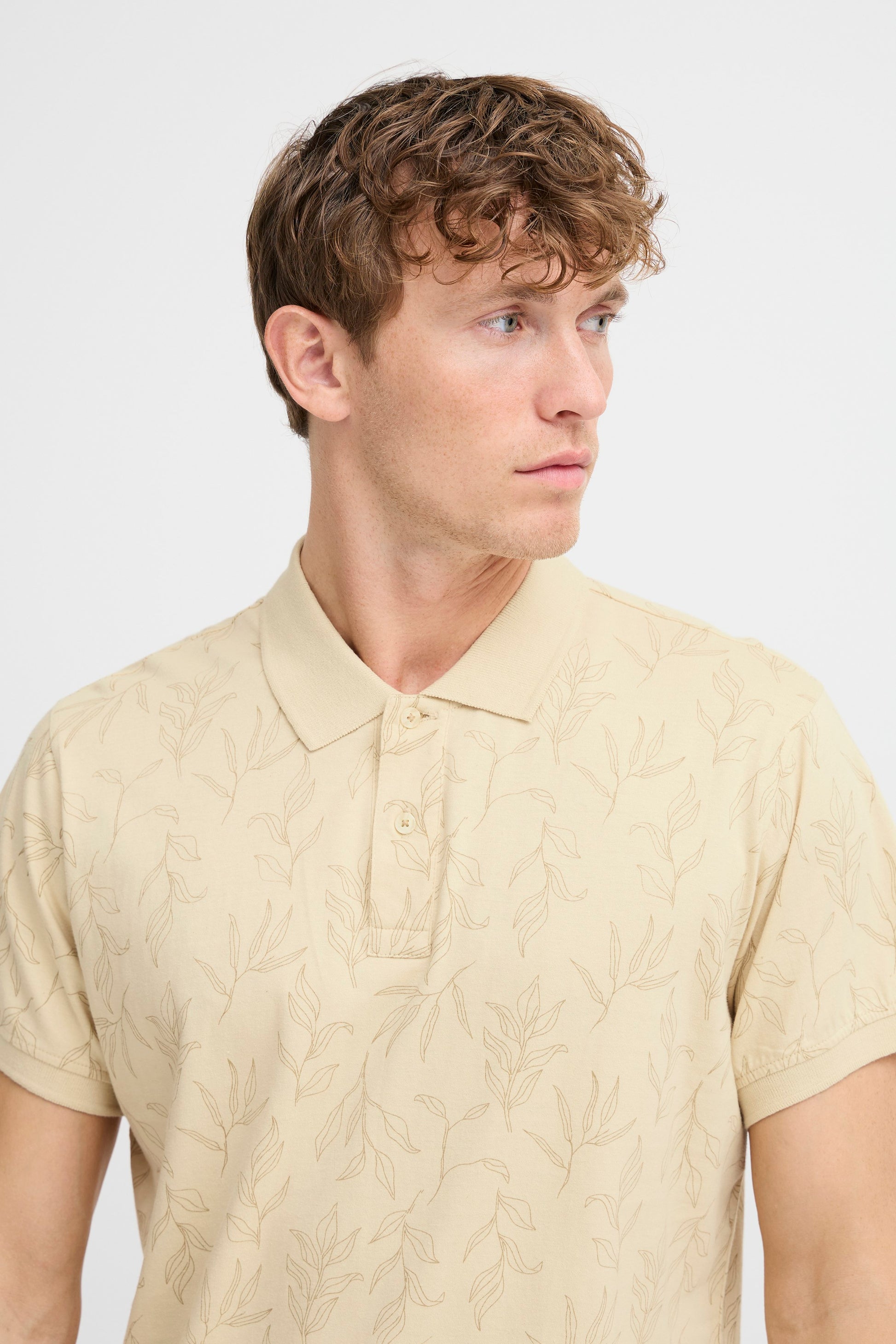 BHERON polo (Bleached Sand)