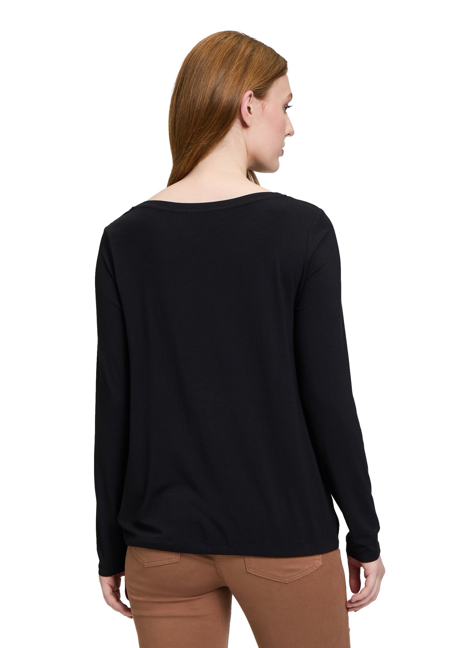 Casual-Shirt (Black/beige)