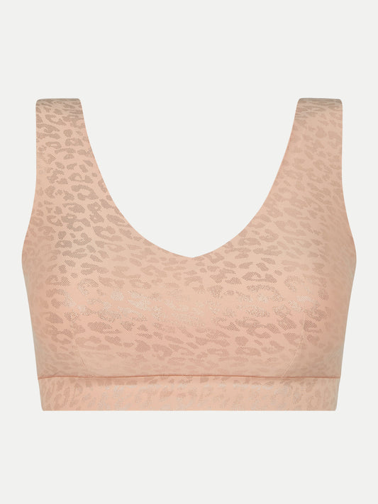 SOFTSTRETCH Bustier mit Soft Cups (0x7 Leo Shimmer Prin)