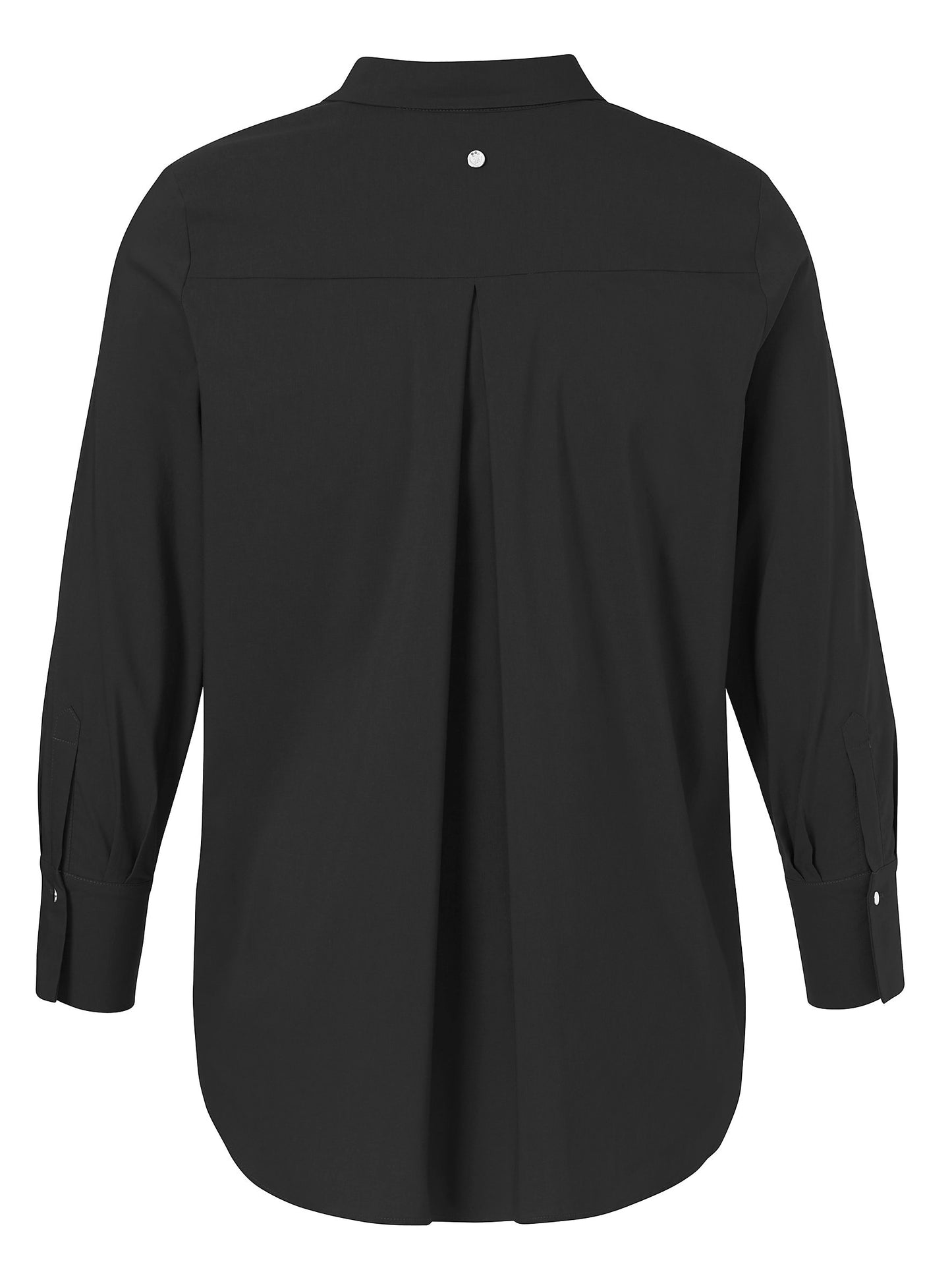 Bluse Hemdkragen 1/1 Arm (Black)