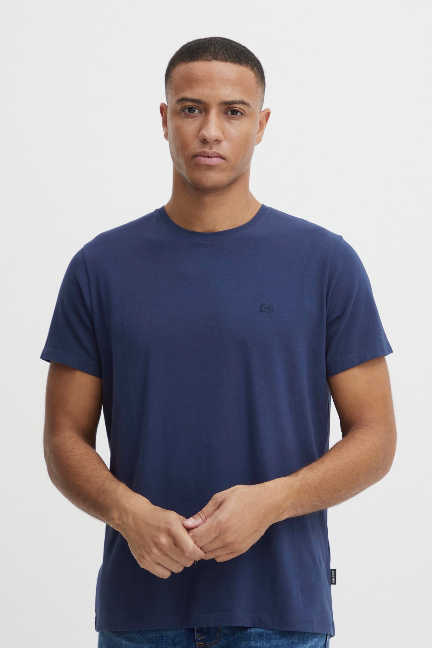 Bhdinton Logo Tee Crew (Dress Blues)