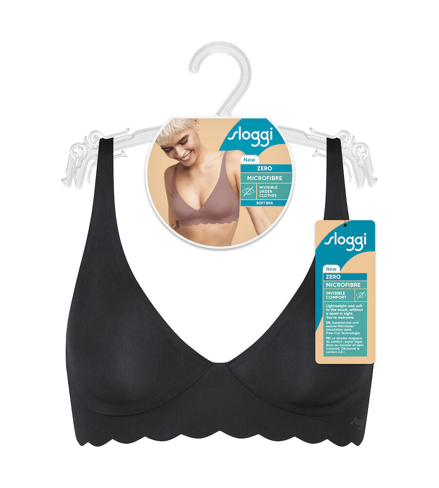 sloggi ZERO Microfibre 2.0 Soft bra (Black)