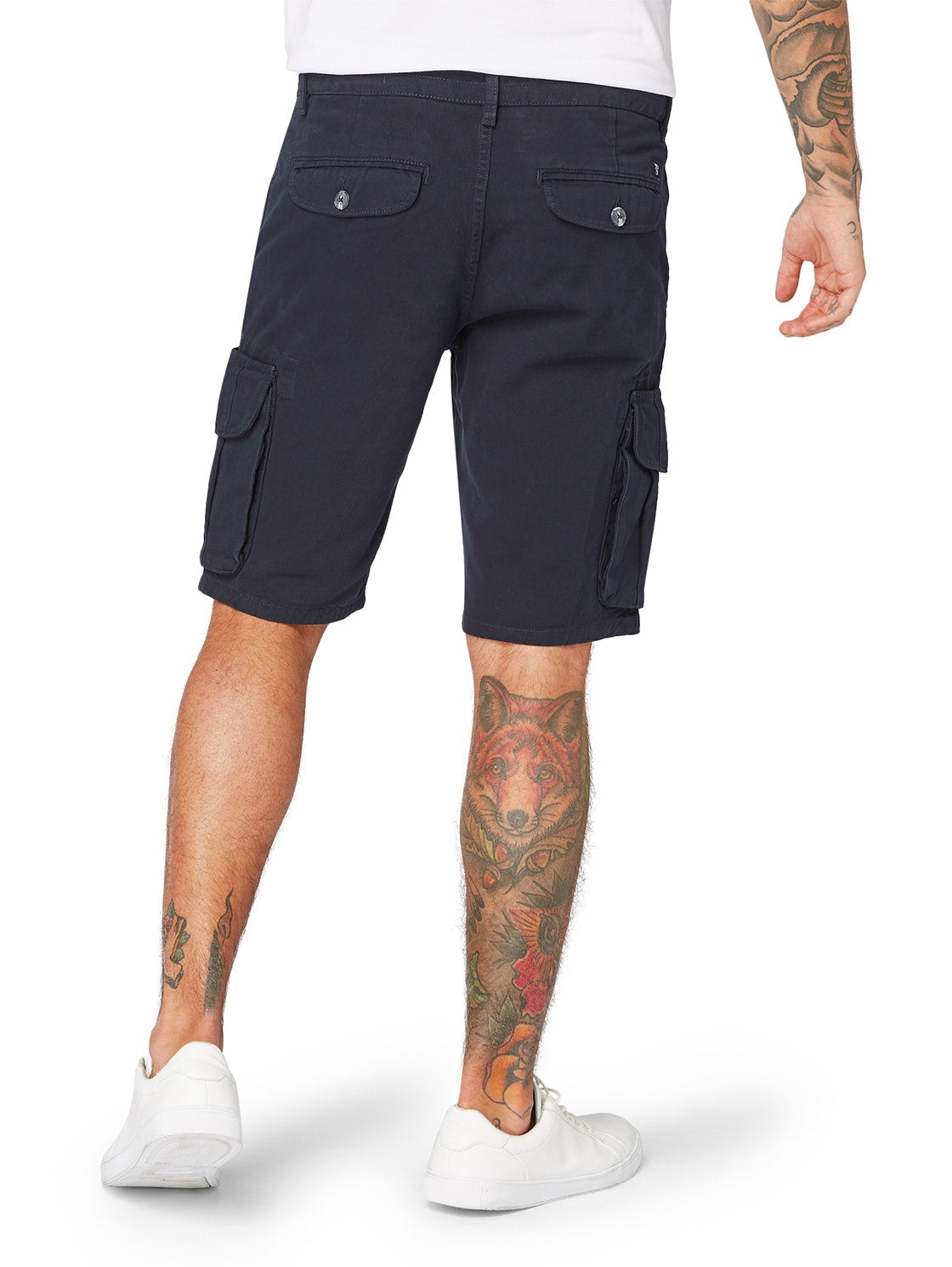 cargo shorts garment dyed