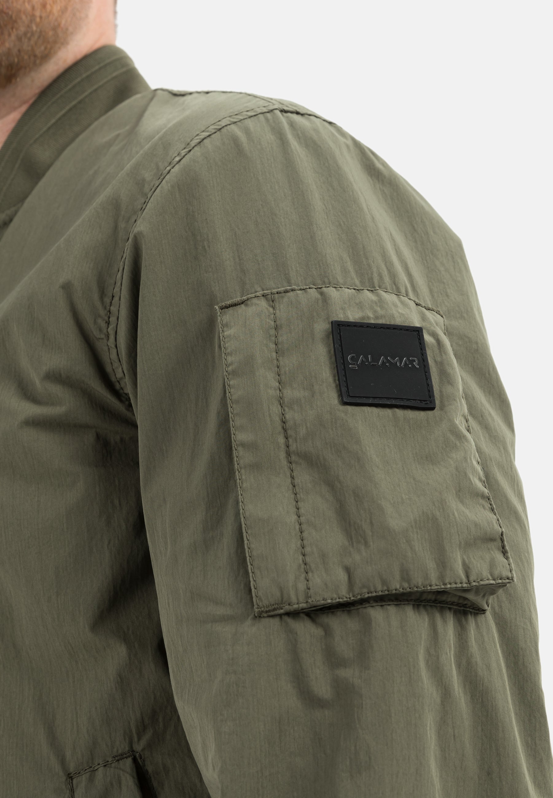 Baumwoll Blouson (Khaki)